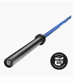 ROGUE OHIO POWER BAR 45LB (Blue SHAFT W/ BLACK SLEEVES)