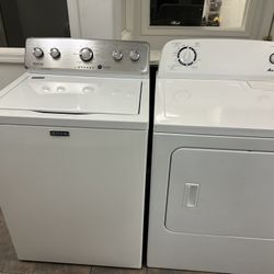 Maytag Washer And Amaña Electric Dryer 
