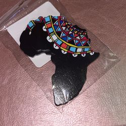 Wooden Africa Earrings