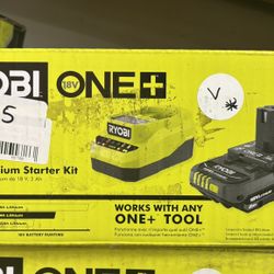 Ryobi 18V 2Ah Lithium Starter Kit (ULN)