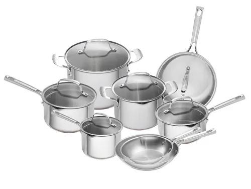 Emeril 6 Piece Stainless Steel Cookware Set. for Sale in El Paso, TX -  OfferUp