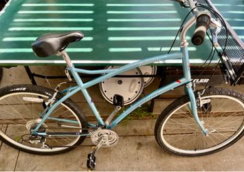 Fuji palisade hybrid comfort bike 21 inch frame size