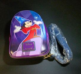 Disney Loungefly D23 Exclusive Sorcerer Mickey sling bag