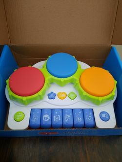 Like New Baby Toddler Musical Toy Drum, Piano, Musical Instruments, Songs And Animal Sounds