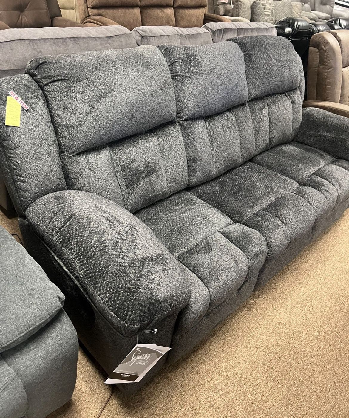 Stunning Double Reclining Couch