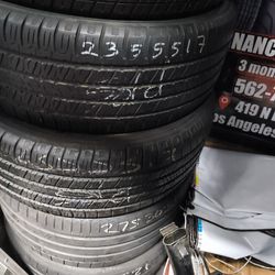 Pair Of Goodyear 235/55/17