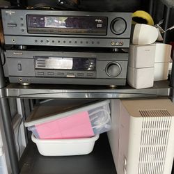 Bose and Insignia surround sound system