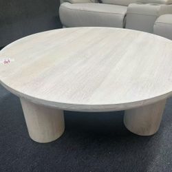 solid wood coffee table，$280