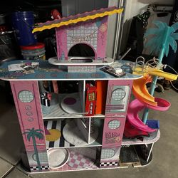 LOL Surprise OMG House of Surprises New Real Wood Dollhouse