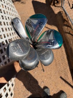 6 Golf Clubs ** Five Drivers and a Pitching Wedge **