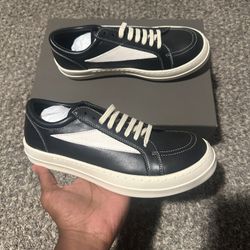 Black Leather Rick Vans