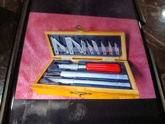 Xacto knife wood carving tool set