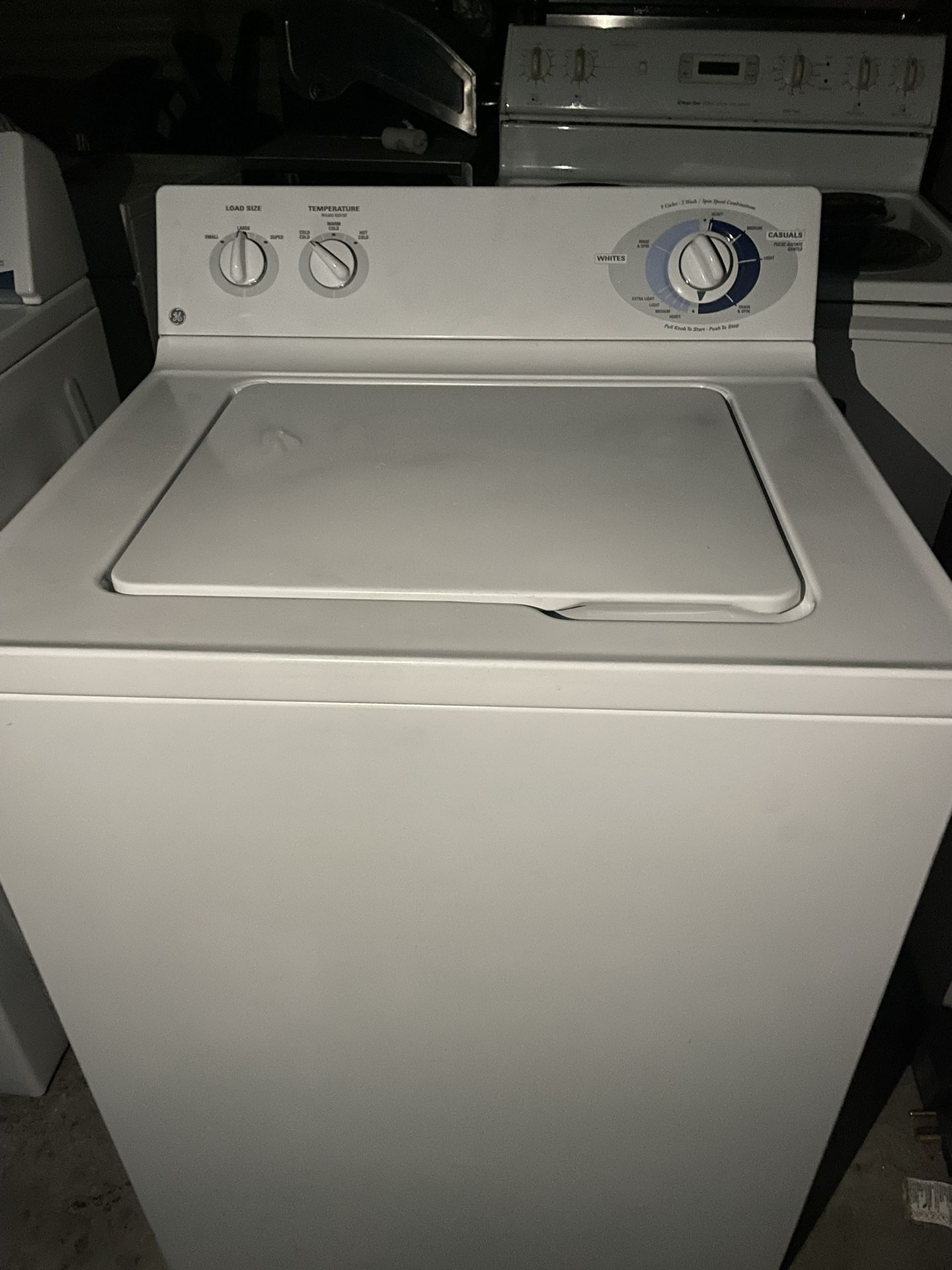 Good GE Washer No Issues Works Well for Sale in Kannapolis, NC OfferUp