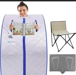 Brand New Portable SAUNA & FOOTPAD UP TO 140 DEGREES BNIB NEVER USED 