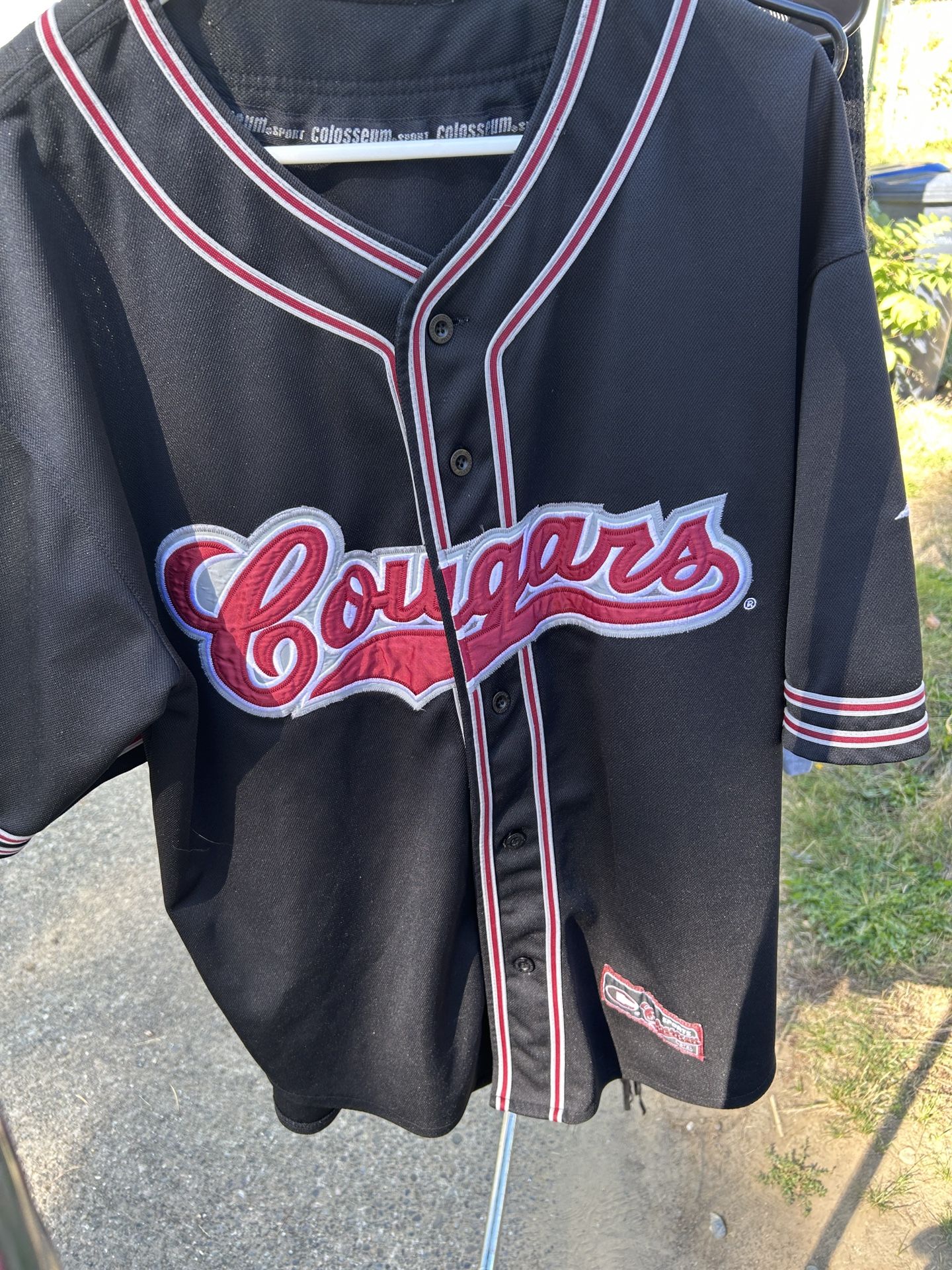 Vintage WSU Cougars Baseball Jersey
