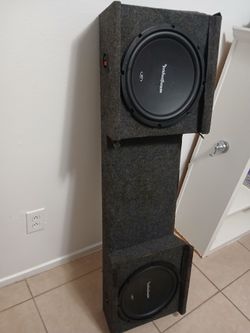 RockFordFogate Subwofers 12"
