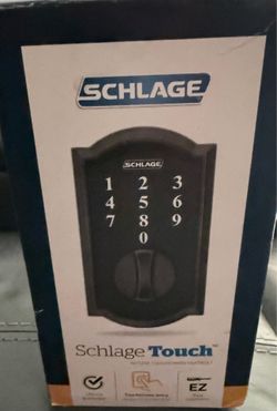 Schlage Touch keyless touchscreen deadbolt