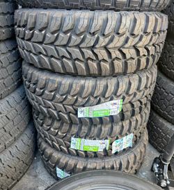 31x10.50R15LT Set Of 4 Crosswind M/T New Tires