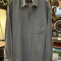 Men’s XL Faded Glory 100% Cotton Button Front Shirt