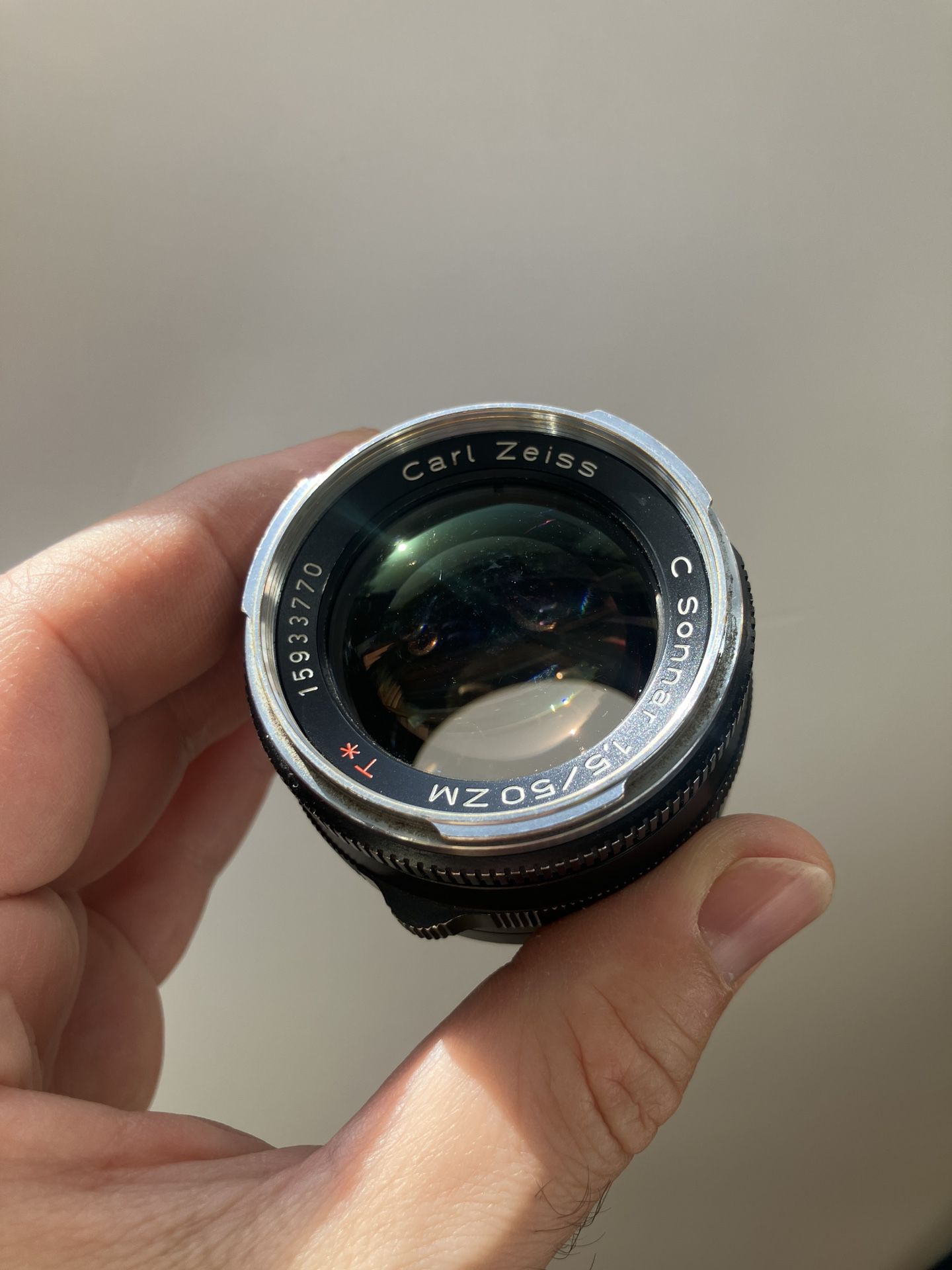 Zeiss Sonnar 50mm F/1.5 ZM Leica M