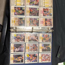 Basketball Card Binder Lot