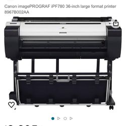 Canon Ipf780 Large Format Printer