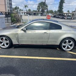 INFINITY G35 2004 Automatic Car For Sale As-is For Parts Or Repair $500 Obo  CLEAN TITLE