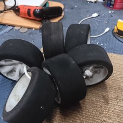 RC drag racing tires pink $20 for all six pick up in Beaumont area