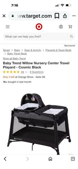 Baby Trend Willow Nursery Center