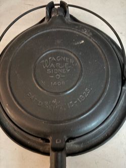 Wagner, where cast iron waffle maker