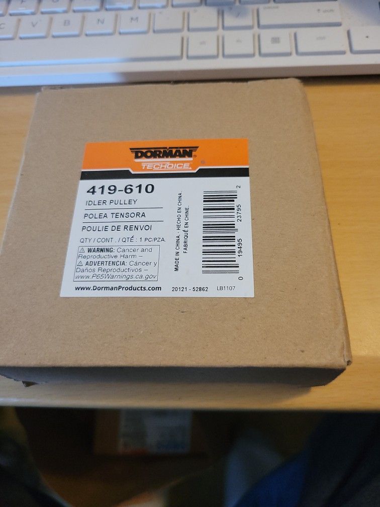 Dorman Drive Belt Idler Pulley 419-610