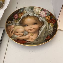 Floral Mother And Child