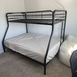 Bunk Bed (Full Bottom And Twin On Top) -no Mattress Included 