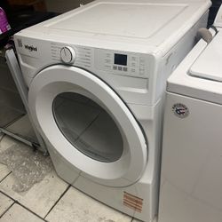 Dryer Whirlpool Front load glass door white / secadora 