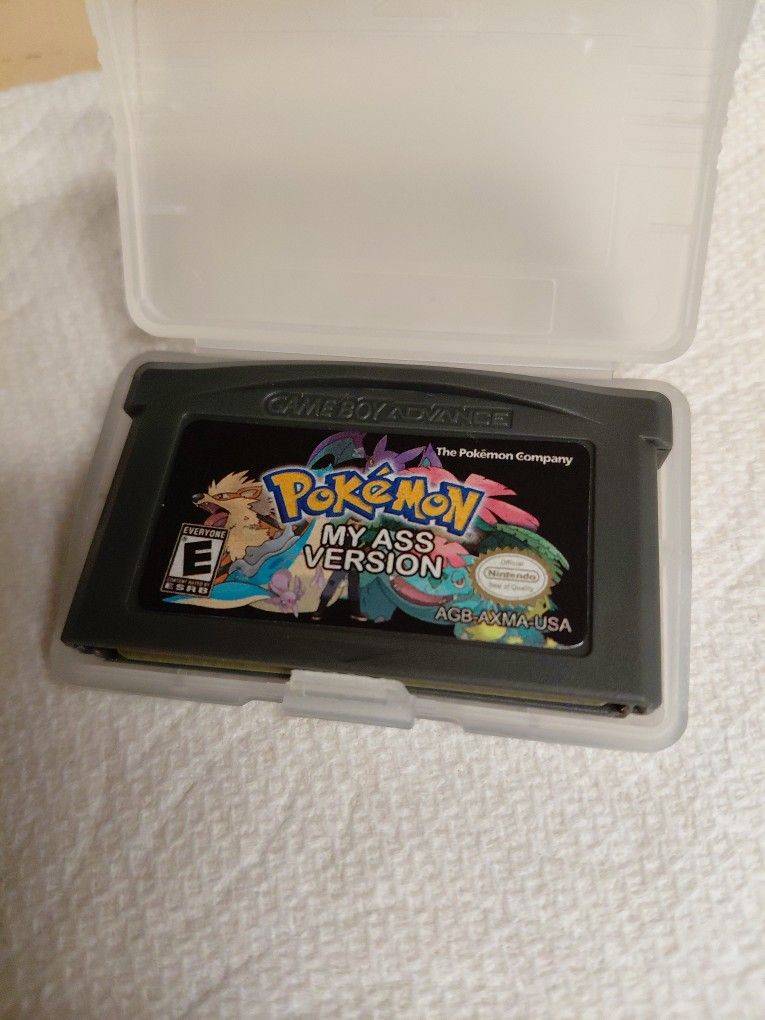Pokemon My A$$ Version For Game Boy Advance/Nintendo DS