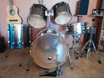 Drums Cymbals Drumset Instruments Percussion Music Entertainment