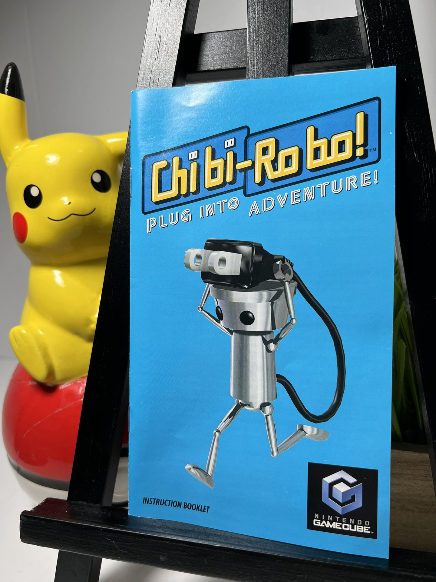 🔥 Chibi-Robo (Nintendo GameCube, 2006) Manual ONLY-No Case/Game AUTHENTIC