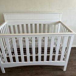 White Crib New 