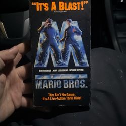 Rare Super Mario Bros VHS 