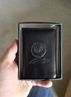 Shriner Leather Wallet - New In Box.