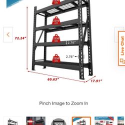 Metal Shelving 