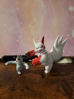 Pokemon Battle Figures Zangoose and Machop A7
