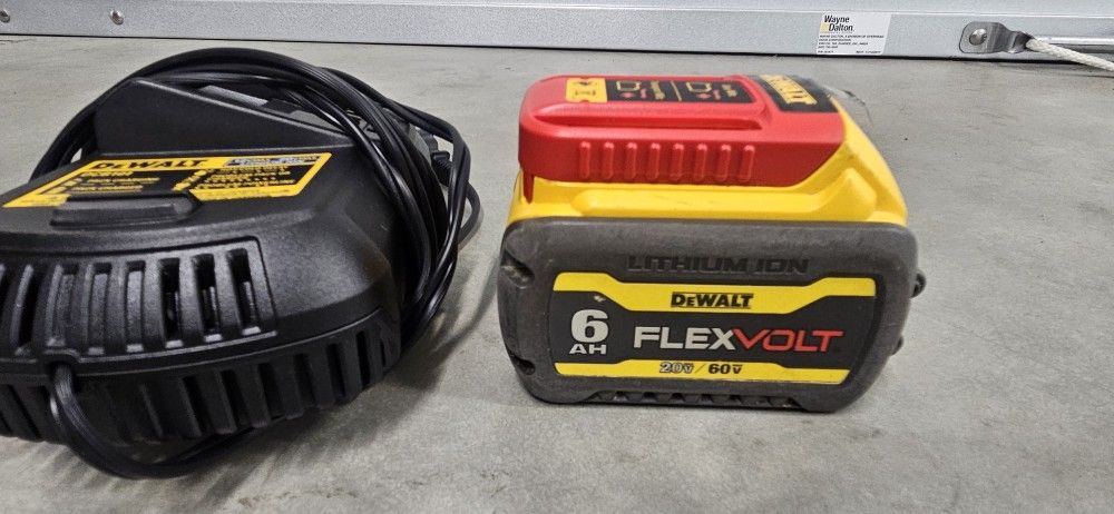 Dewalt flex volt 6h battery 20V 