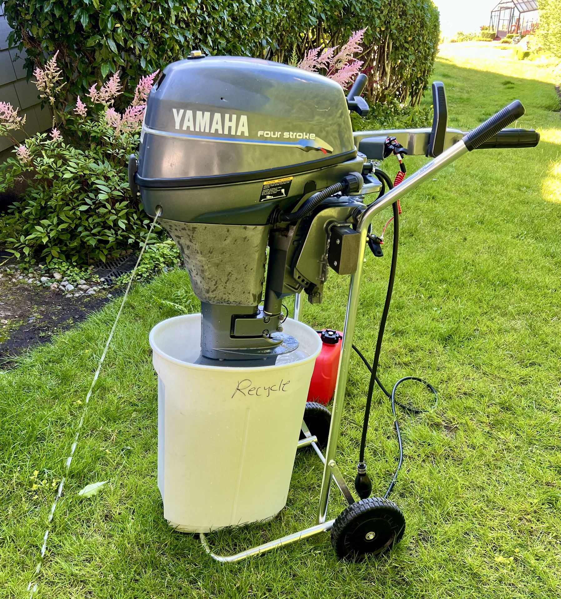 Yamaha 8hp Four Stroke Outboard Motor