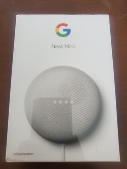 Google nest mini.