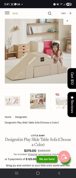 Designskin play Slide Table Sofa