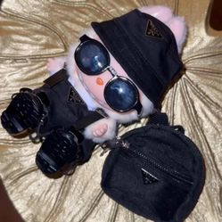 Labubu designer Backpack pra Da 