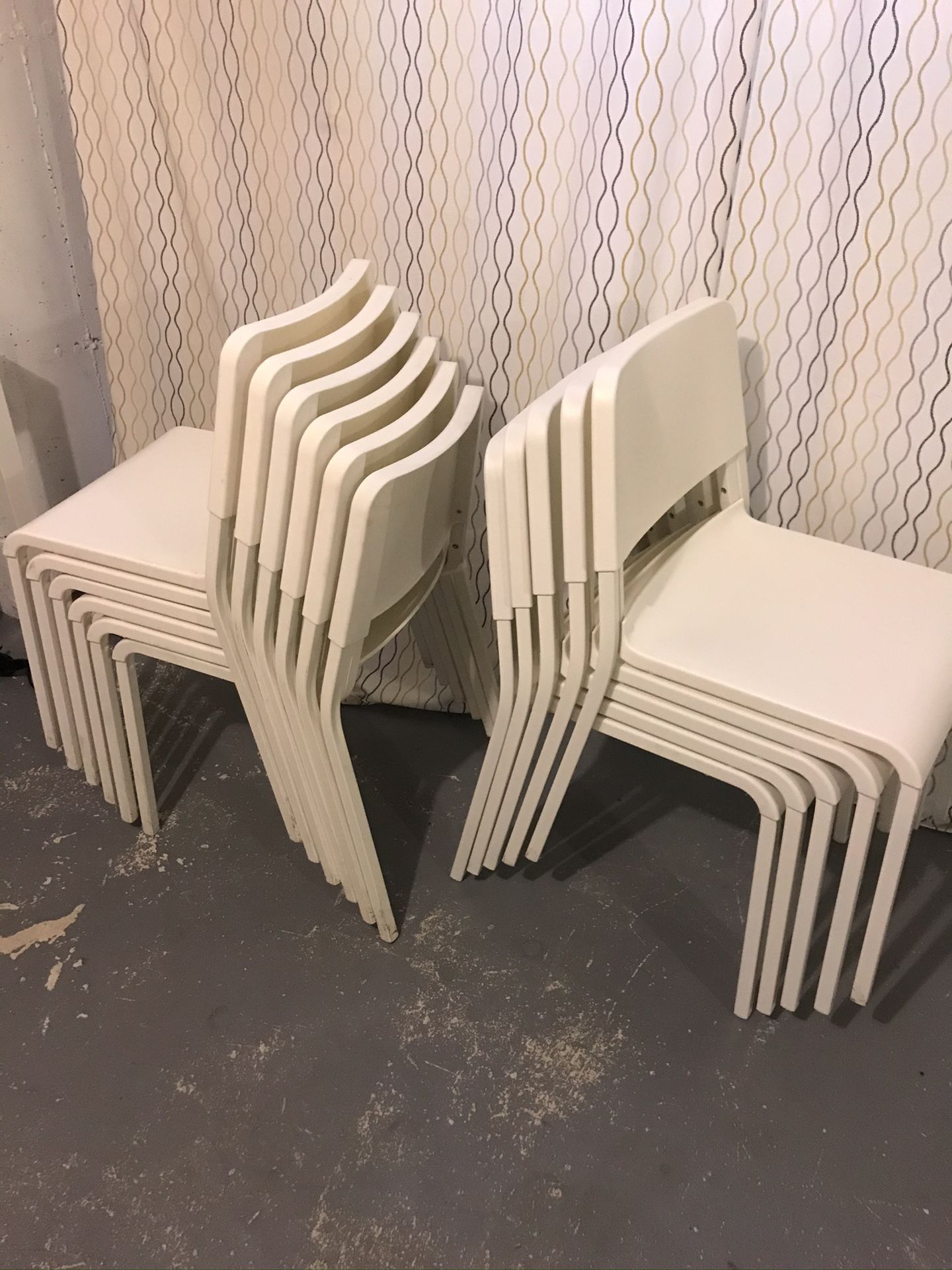 IKEA Original white Chairs $20 each