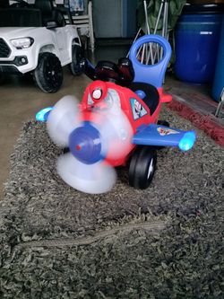 Toddler Spiderman Airplane