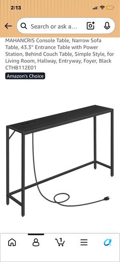 Console table